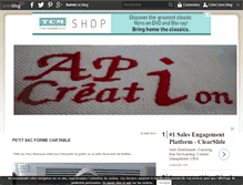 Tablet Screenshot of api-creation.over-blog.com