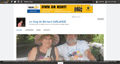 Desktop Screenshot of bernard.sarlandie.over-blog.fr