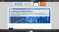 Desktop Screenshot of le-blog-immobilier.over-blog.com