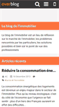 Mobile Screenshot of le-blog-immobilier.over-blog.com