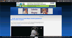 Desktop Screenshot of colette-magny.over-blog.com