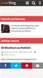 Mobile Screenshot of interdit-aux-hommes.over-blog.com