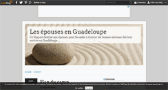 Desktop Screenshot of epousesenguadeloupe.over-blog.com