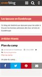 Mobile Screenshot of epousesenguadeloupe.over-blog.com