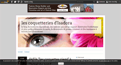 Desktop Screenshot of coquetterie-isadora.over-blog.com