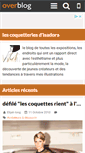 Mobile Screenshot of coquetterie-isadora.over-blog.com