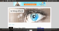 Desktop Screenshot of afterk.over-blog.com