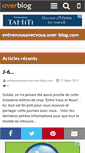 Mobile Screenshot of entrenousavecvous.over-blog.com