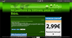 Desktop Screenshot of lespapillonsdugatinais.over-blog.com