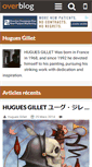 Mobile Screenshot of hugues-gillet.over-blog.com