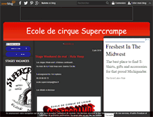 Tablet Screenshot of ecole.supercrampe.over-blog.com