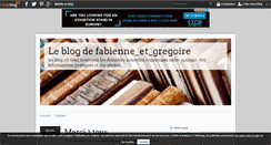 Desktop Screenshot of fabienne.et.gregoire.over-blog.com