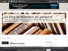 Tablet Screenshot of fabienne.et.gregoire.over-blog.com