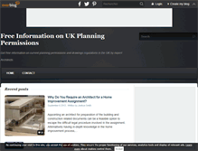 Tablet Screenshot of planningpermissionsuk.over-blog.com