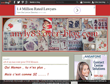Tablet Screenshot of anyly83.over-blog.com