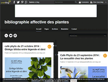 Tablet Screenshot of bibliographieaffective.over-blog.com