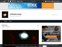 Tablet Screenshot of aimons-nous.over-blog.com