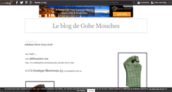 Desktop Screenshot of gobe-mouches.over-blog.com