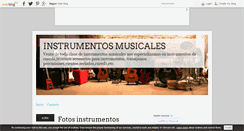 Desktop Screenshot of instrumentos-musicales.over-blog.com