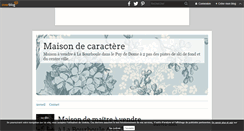 Desktop Screenshot of maisonlabourboule.over-blog.com