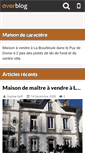 Mobile Screenshot of maisonlabourboule.over-blog.com