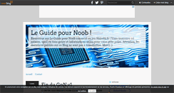 Desktop Screenshot of le-guide-pour-noob.over-blog.fr