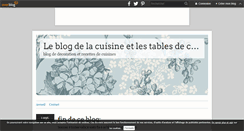 Desktop Screenshot of la.cuisine.et.les.tables.de.cricri.over-blog.com