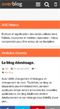 Mobile Screenshot of aikido.over-blog.com