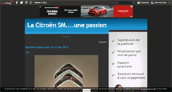 Desktop Screenshot of citroen-une-passion.over-blog.com