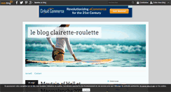 Desktop Screenshot of clairette-roulette.over-blog.com