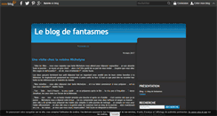 Desktop Screenshot of histoiresombres.over-blog.com