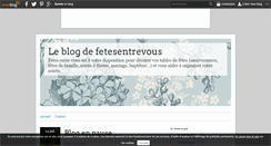 Desktop Screenshot of fetesentrevous.over-blog.com