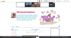 Desktop Screenshot of nicolandcreations.over-blog.com