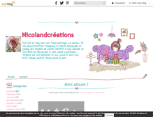 Tablet Screenshot of nicolandcreations.over-blog.com