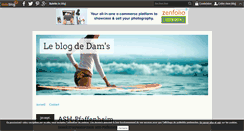 Desktop Screenshot of damsblog.over-blog.fr