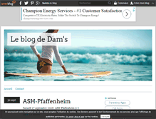 Tablet Screenshot of damsblog.over-blog.fr