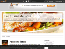 Tablet Screenshot of lacuisinederosa.over-blog.com