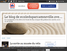 Tablet Screenshot of ecoleduparcamneville.over-blog.com