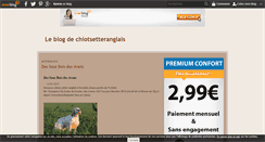 Desktop Screenshot of chiotsetteranglais.over-blog.com