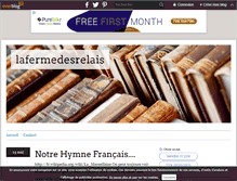 Tablet Screenshot of lafermedesrelais.over-blog.com