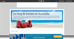 Desktop Screenshot of karineenaustralie.over-blog.com