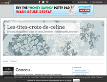 Tablet Screenshot of les-tites-croix-de-celine.over-blog.com