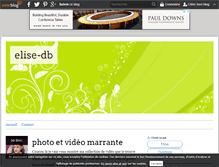 Tablet Screenshot of elise-db.over-blog.com