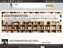 Tablet Screenshot of des-passantes.over-blog.com