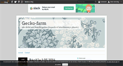 Desktop Screenshot of gecko-farm.over-blog.com