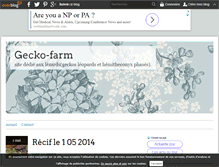 Tablet Screenshot of gecko-farm.over-blog.com