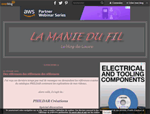 Tablet Screenshot of lamaniedufil.over-blog.com
