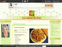 Tablet Screenshot of lacuisinedelise.over-blog.com