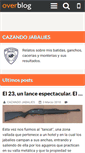 Mobile Screenshot of cazandojabalies.over-blog.es