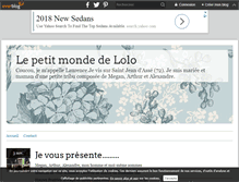 Tablet Screenshot of lepetitmondedelolo.over-blog.com